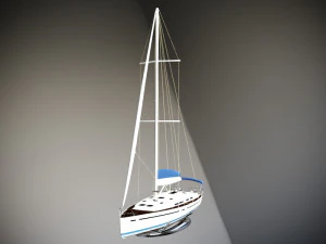 yacht 3D Model