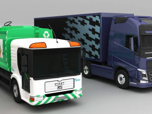 3d collection of 8 hd cars 3D Model
