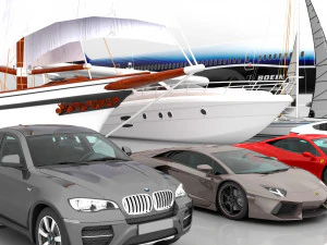 40 high quality vehicle models 3D Model