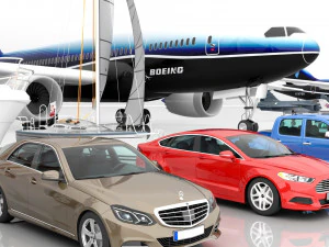 40 high quality vehicle models 3D Model
