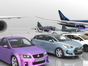40 high quality vehicle models 3D मॉडल
