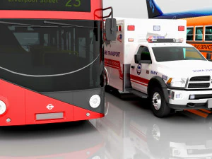 40 high quality vehicle models 3D Model