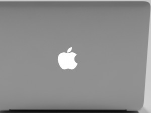 macbook air 3Dモデル