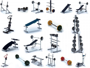 Collection of 96 models of sports accessories 3D Model
