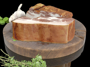 Smoked bacon Modello 3D