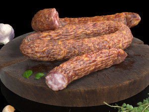 Smoked sausage 3D Models