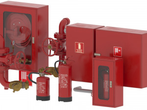 Fire extinguisher 3D 模型