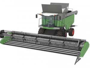Agricultural machinery 3D Model