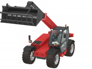 Agricultural machinery 3D मॉडल