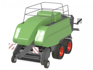 Agricultural machinery 3D Model