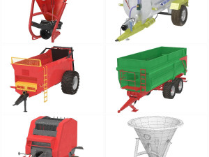 Agricultural machinery Modelo 3D