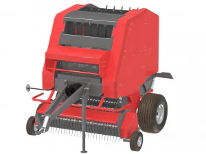 Agricultural machinery 3D Model