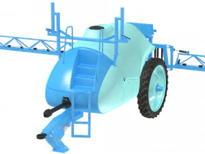 Agricultural machinery 3D Model
