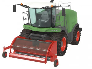 Agricultural machinery 3D Model