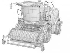 Agricultural machinery 3D Model