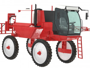 Agricultural machinery 3D-Modell