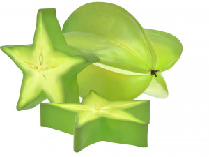 Vegetables and fruits 3Dモデル