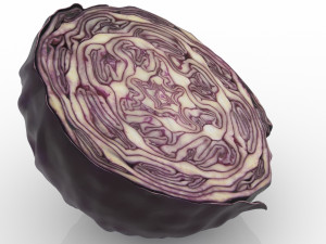Vegetables and fruits model 3D Modell