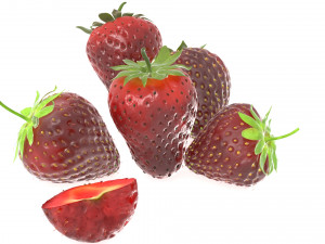 Vegetables and fruits model 3D Model