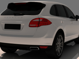 Porshe Cayenne Modèle 3D