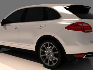 Porshe Cayenne 3D Model