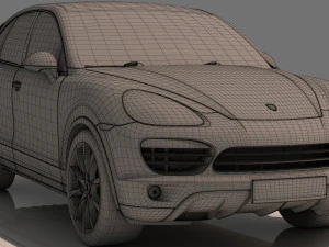 Porshe Cayenne 3D Model