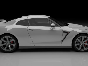 Nissan GT 3D 模型