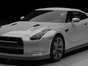 Nissan GT 3D 模型