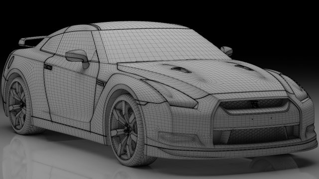 Nissan GT 3D Model in Sport Cars 3DExport