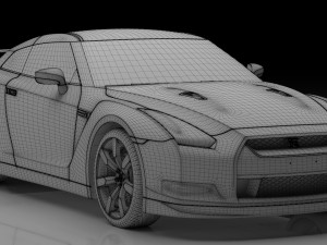 Nissan GT 3D 模型