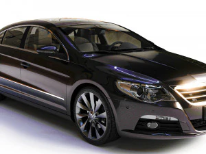 Volkswagen Passat CC 3D Model