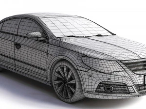 Volkswagen Passat CC 3D Model