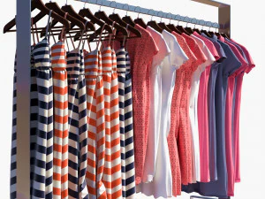Clothing for the store 3D Model