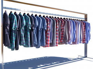 Clothing for the store 3D मॉडल