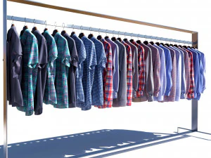 Clothing for the store 3D Model