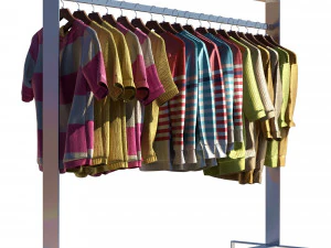 Clothing for the store 3D Model