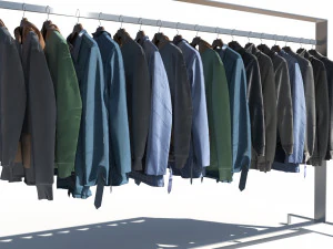 Clothing for the store 3D Model