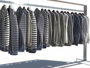 Clothing for the store 3D Model