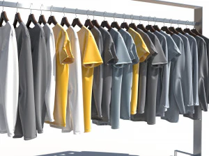 Clothing for the store 3D Model