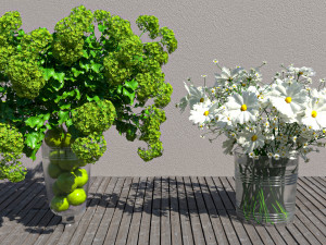 Flowers for the interior Modello 3D