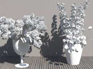 Flowers for the interior Modello 3D