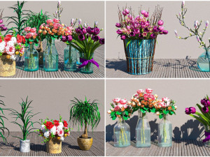 Flowers for the interior Model 3D