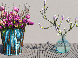 Flowers for the interior Model 3D