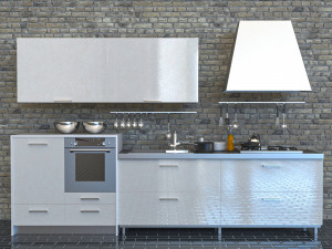 5 kitchen models for your interior All materials and textures are present 3D Model