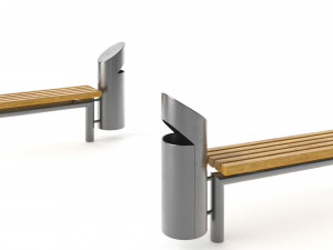 Benches 3D-Modell