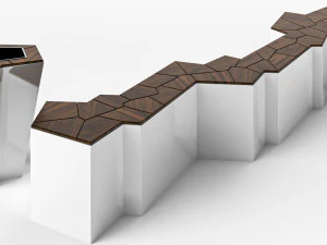 Benches 3D Model