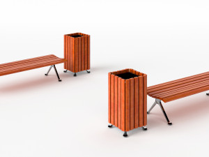 Benches Model 3D