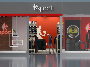 Shop window 3D Model