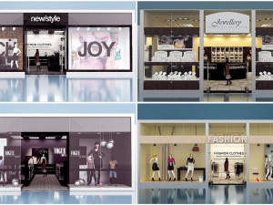 Shop window Modelo 3D