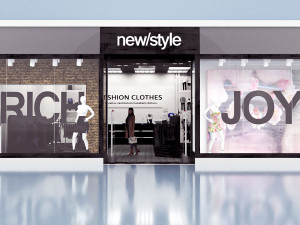 Shop window 3D Model